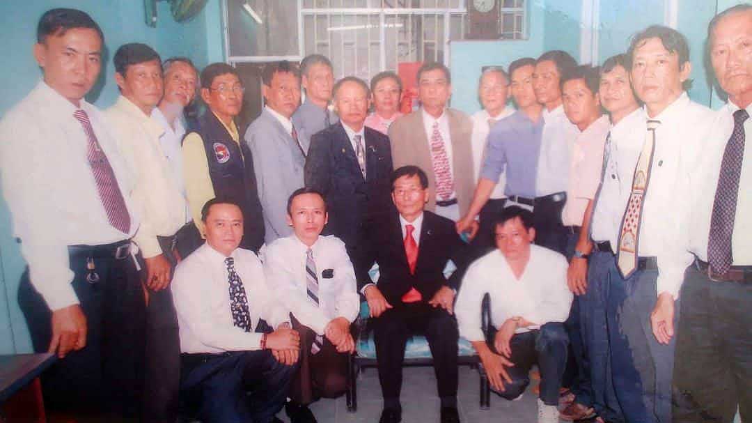 Ahn Gun Soon with Vietnamese Kangdukwon teachers