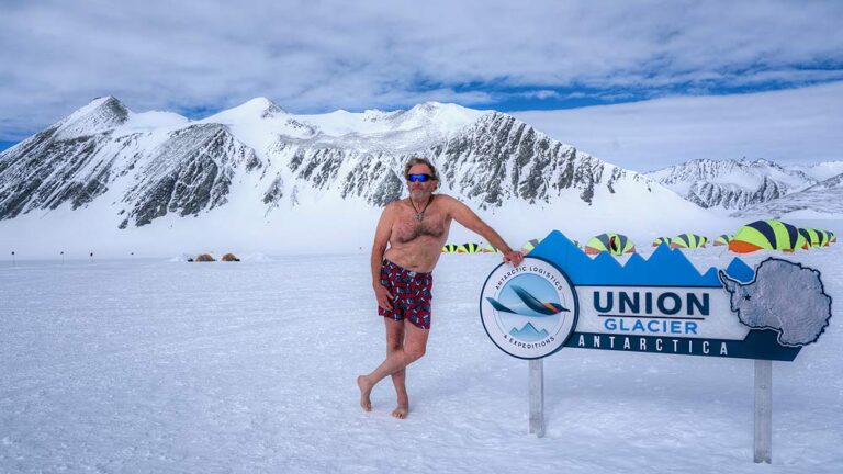 Jim Wigginton in Antarctica 2022