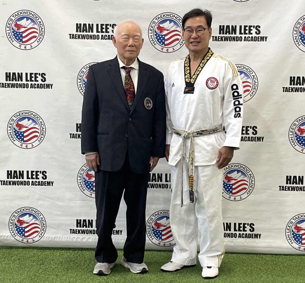 Great Grand Master Hwa Chong and Grand Master Han Lee