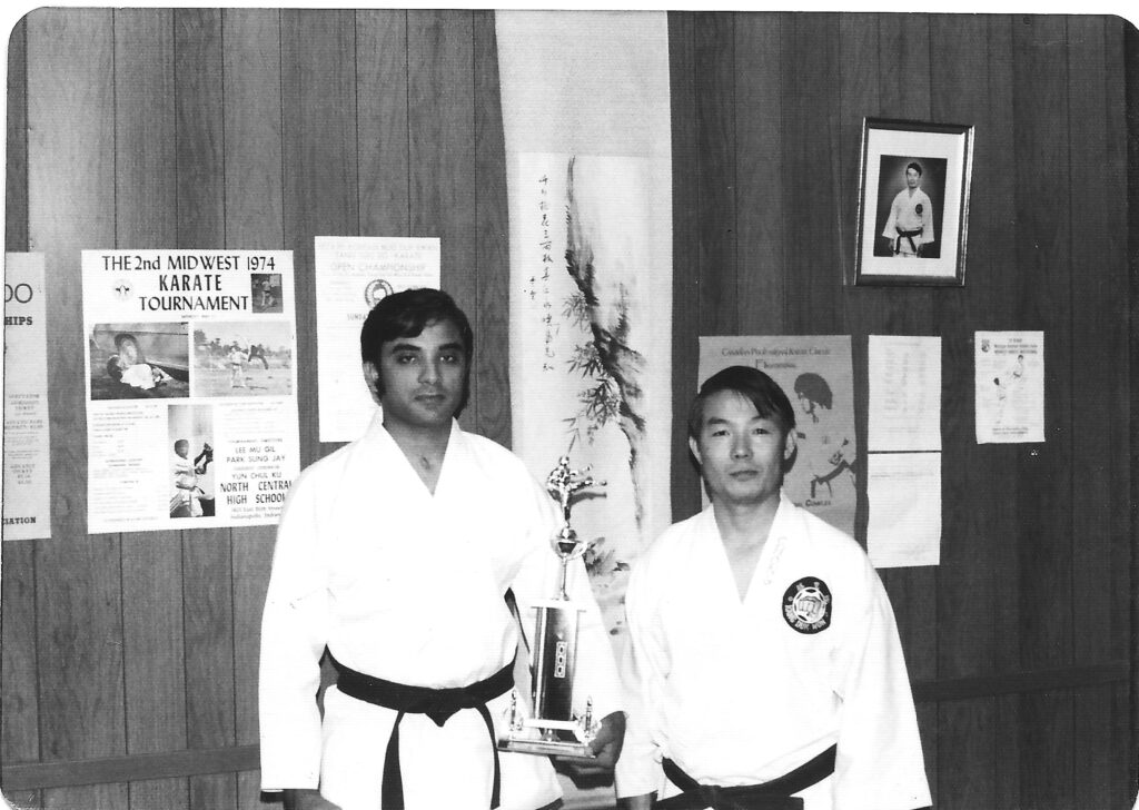 Saleem Jehangir with GGM Hwa Chong, 1975